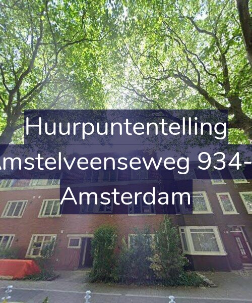 Foto gevel Huurpuntentelling voor Amstelveenseweg 934-3, Amsterdam