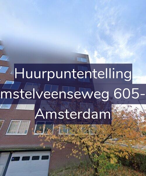 Foto gevel Huurpuntentelling voor Amstelveenseweg 605-A, Amsterdam