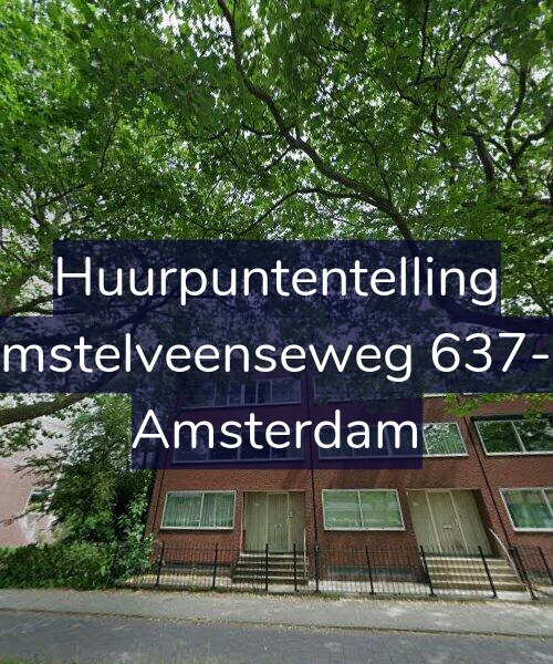 Foto gevel Huurpuntentelling voor Amstelveenseweg 637-A, Amsterdam