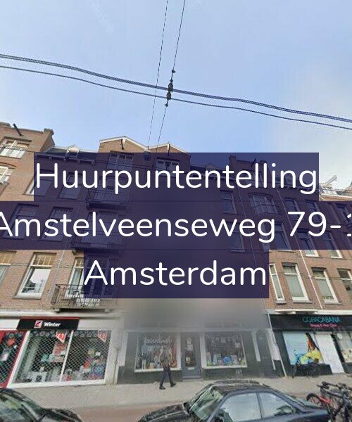 Foto gevel Huurpuntentelling voor Amstelveenseweg 79-1, Amsterdam