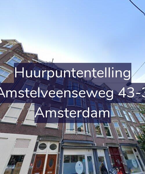 Foto gevel Huurpuntentelling voor Amstelveenseweg 43-3, Amsterdam
