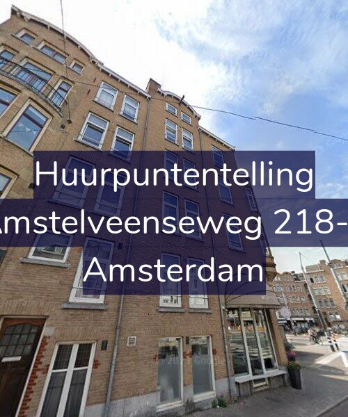 Foto gevel Huurpuntentelling voor Amstelveenseweg 218-3, Amsterdam