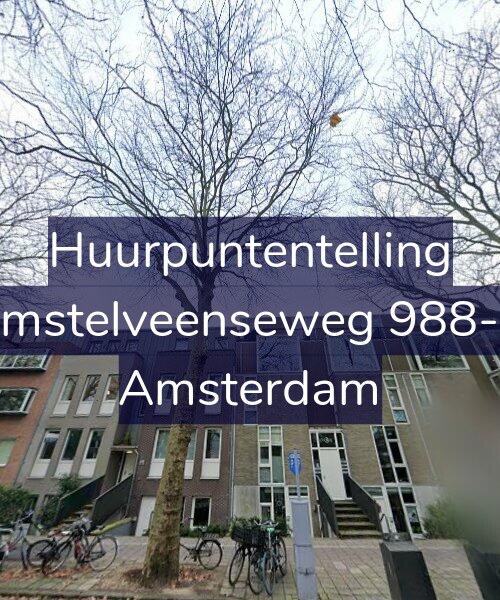 Foto gevel Huurpuntentelling voor Amstelveenseweg 988-A, Amsterdam
