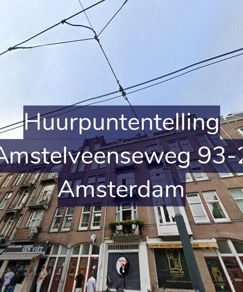 Foto gevel Huurpuntentelling voor Amstelveenseweg 93-2, Amsterdam