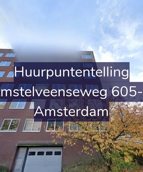 Foto gevel Huurpuntentelling voor Amstelveenseweg 605-B, Amsterdam