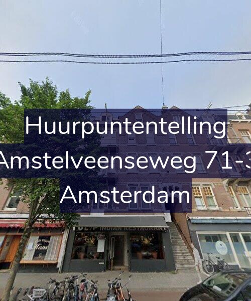 Foto gevel Huurpuntentelling voor Amstelveenseweg 71-3, Amsterdam