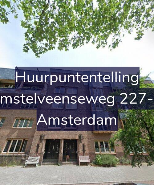 Foto gevel Huurpuntentelling voor Amstelveenseweg 227-H, Amsterdam