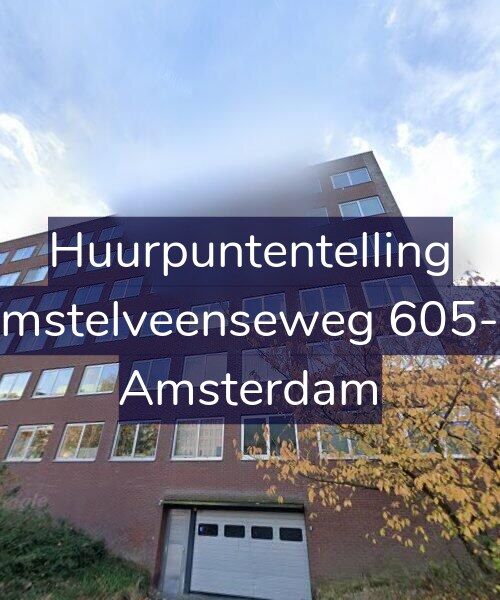Foto gevel Huurpuntentelling voor Amstelveenseweg 605-D, Amsterdam