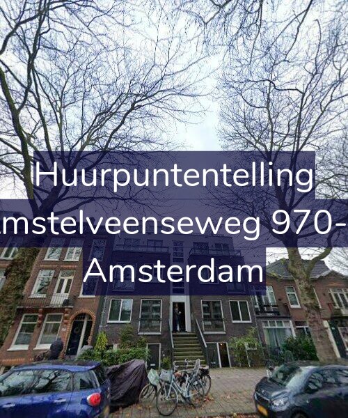 Foto gevel Huurpuntentelling voor Amstelveenseweg 970-B, Amsterdam