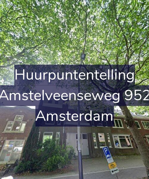 Foto gevel Huurpuntentelling voor Amstelveenseweg 952, Amsterdam
