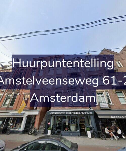 Foto gevel Huurpuntentelling voor Amstelveenseweg 61-2, Amsterdam