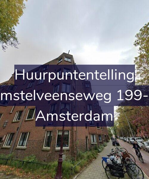 Foto gevel Huurpuntentelling voor Amstelveenseweg 199-A, Amsterdam