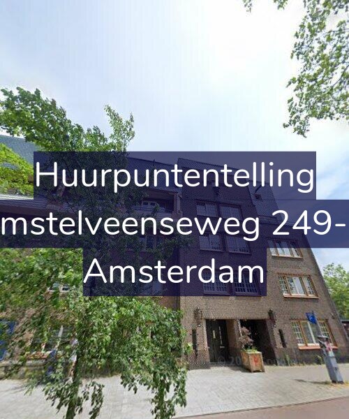 Foto gevel Huurpuntentelling voor Amstelveenseweg 249-H, Amsterdam
