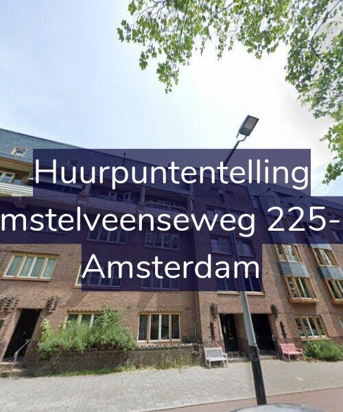 Foto gevel Huurpuntentelling voor Amstelveenseweg 225-H, Amsterdam
