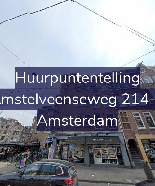 Foto gevel Huurpuntentelling voor Amstelveenseweg 214-3, Amsterdam