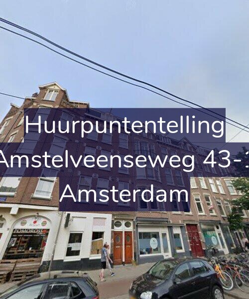 Foto gevel Huurpuntentelling voor Amstelveenseweg 43-1, Amsterdam