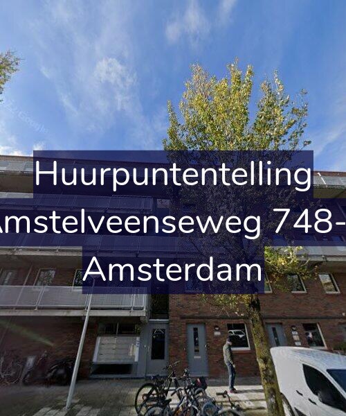 Foto gevel Huurpuntentelling voor Amstelveenseweg 748-F, Amsterdam