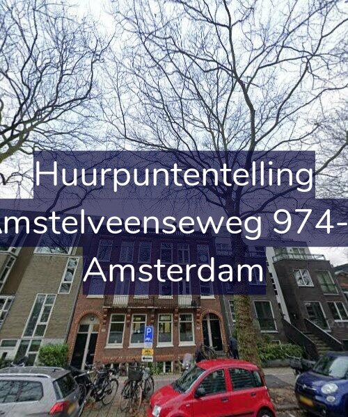 Foto gevel Huurpuntentelling voor Amstelveenseweg 974-2, Amsterdam