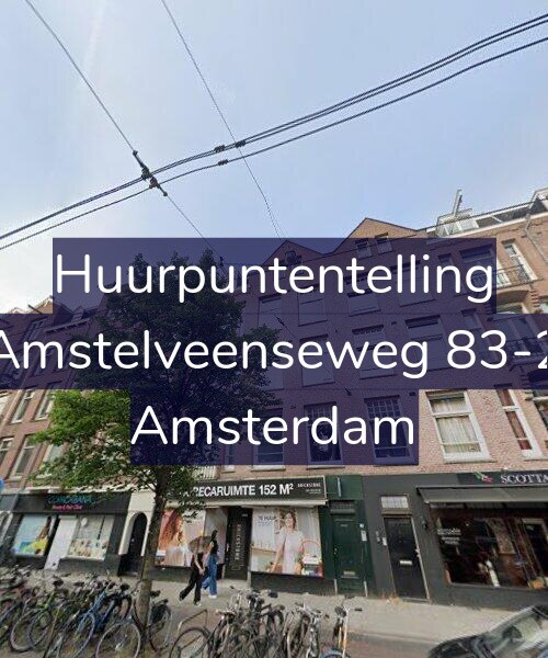 Foto gevel Huurpuntentelling voor Amstelveenseweg 83-2, Amsterdam