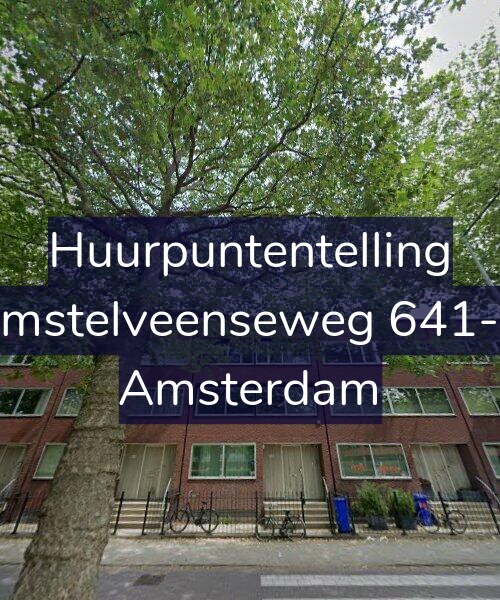 Foto gevel Huurpuntentelling voor Amstelveenseweg 641-A, Amsterdam