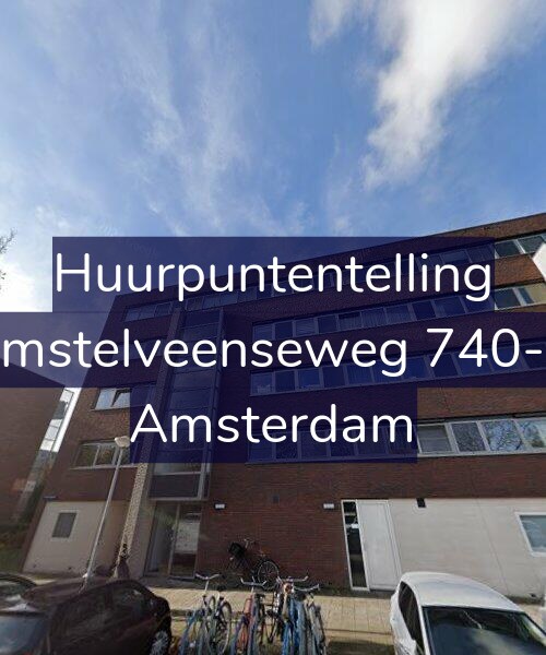 Foto gevel Huurpuntentelling voor Amstelveenseweg 740-A, Amsterdam