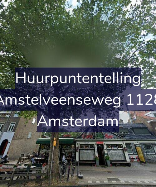Foto gevel Huurpuntentelling voor Amstelveenseweg 1128, Amsterdam