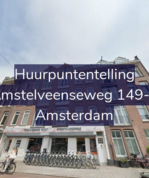 Foto gevel Huurpuntentelling voor Amstelveenseweg 149-3, Amsterdam
