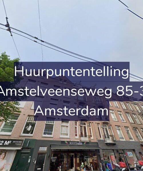 Foto gevel Huurpuntentelling voor Amstelveenseweg 85-3, Amsterdam