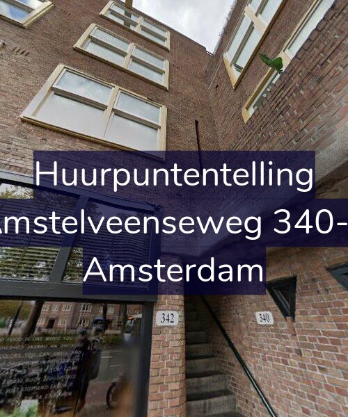 Foto gevel Huurpuntentelling voor Amstelveenseweg 340-1, Amsterdam