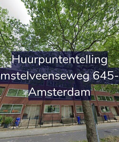 Foto gevel Huurpuntentelling voor Amstelveenseweg 645-C, Amsterdam