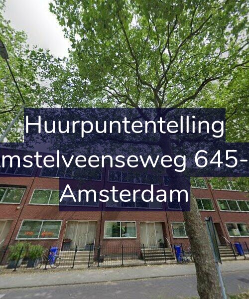 Foto gevel Huurpuntentelling voor Amstelveenseweg 645-B, Amsterdam