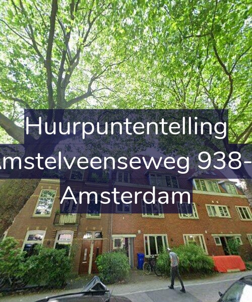 Foto gevel Huurpuntentelling voor Amstelveenseweg 938-3, Amsterdam