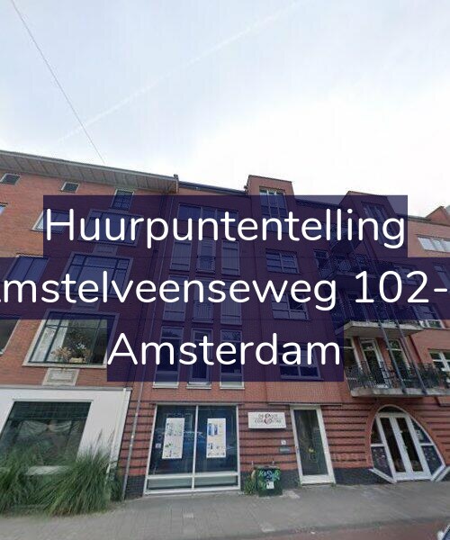 Foto gevel Huurpuntentelling voor Amstelveenseweg 102-B, Amsterdam