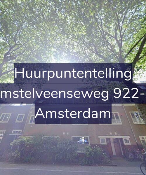Foto gevel Huurpuntentelling voor Amstelveenseweg 922-H, Amsterdam
