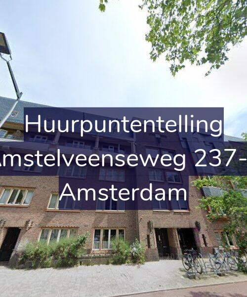 Foto gevel Huurpuntentelling voor Amstelveenseweg 237-2, Amsterdam