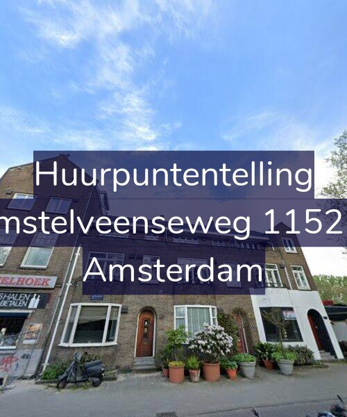 Foto gevel Huurpuntentelling voor Amstelveenseweg 1152-1, Amsterdam