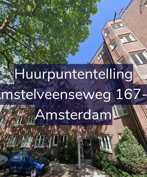 Foto gevel Huurpuntentelling voor Amstelveenseweg 167-2, Amsterdam