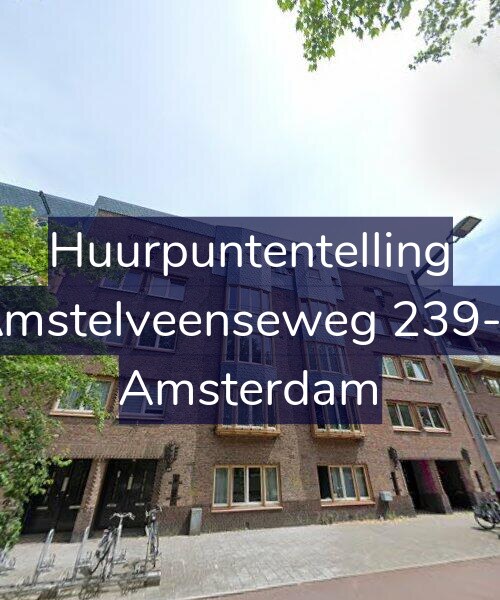 Foto gevel Huurpuntentelling voor Amstelveenseweg 239-1, Amsterdam