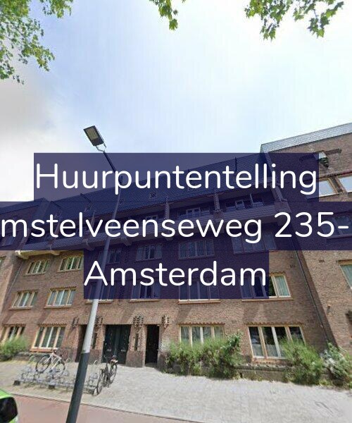 Foto gevel Huurpuntentelling voor Amstelveenseweg 235-H, Amsterdam