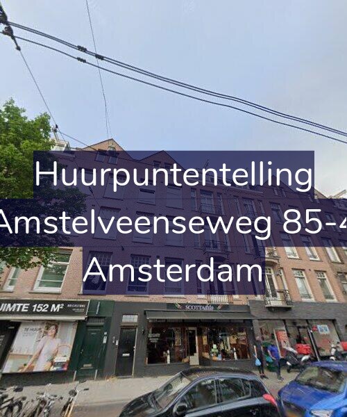 Foto gevel Huurpuntentelling voor Amstelveenseweg 85-4, Amsterdam
