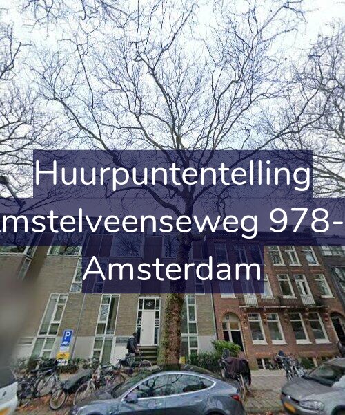 Foto gevel Huurpuntentelling voor Amstelveenseweg 978-B, Amsterdam