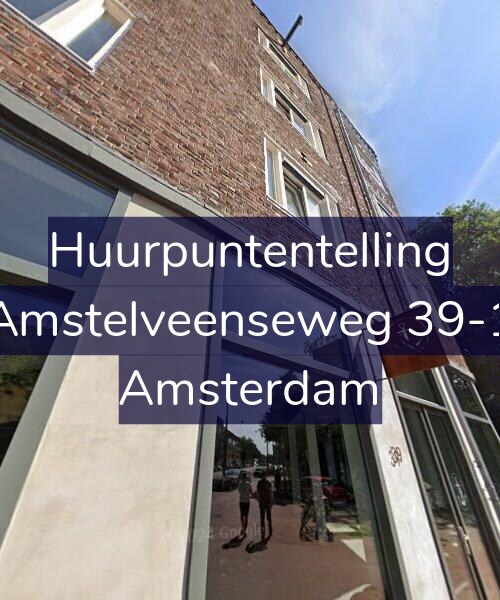 Foto gevel Huurpuntentelling voor Amstelveenseweg 39-1, Amsterdam