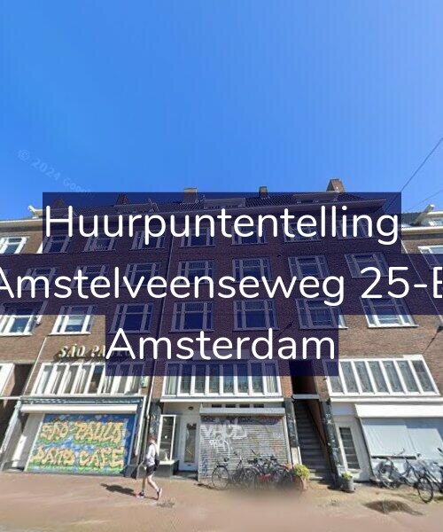 Foto gevel Huurpuntentelling voor Amstelveenseweg 25-B, Amsterdam