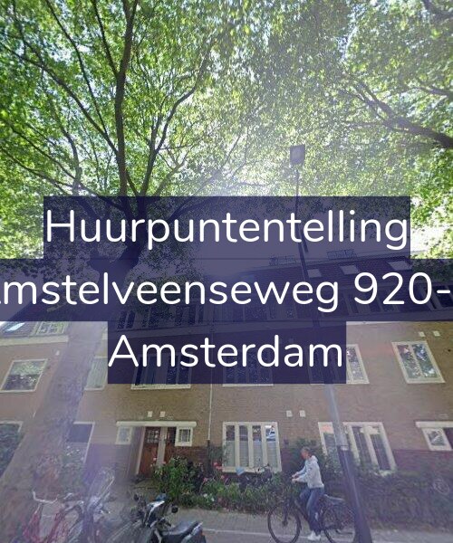 Foto gevel Huurpuntentelling voor Amstelveenseweg 920-C, Amsterdam