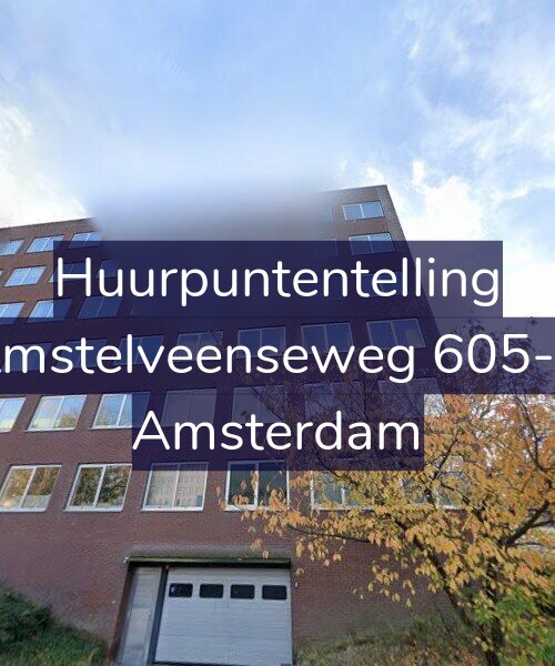 Foto gevel Huurpuntentelling voor Amstelveenseweg 605-C, Amsterdam