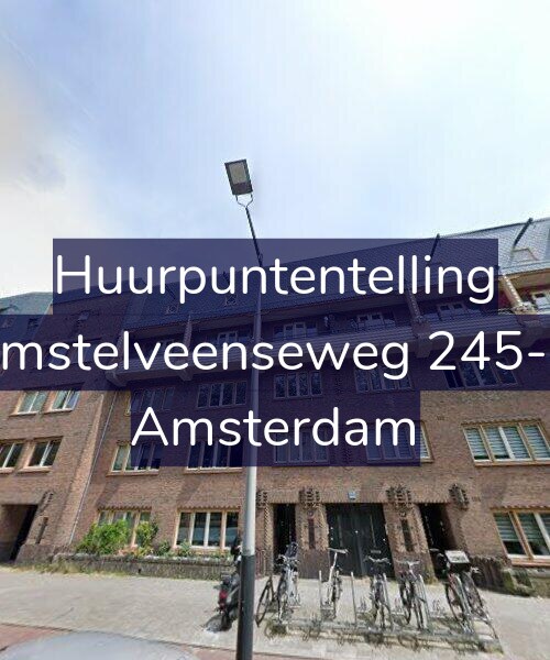 Foto gevel Huurpuntentelling voor Amstelveenseweg 245-H, Amsterdam