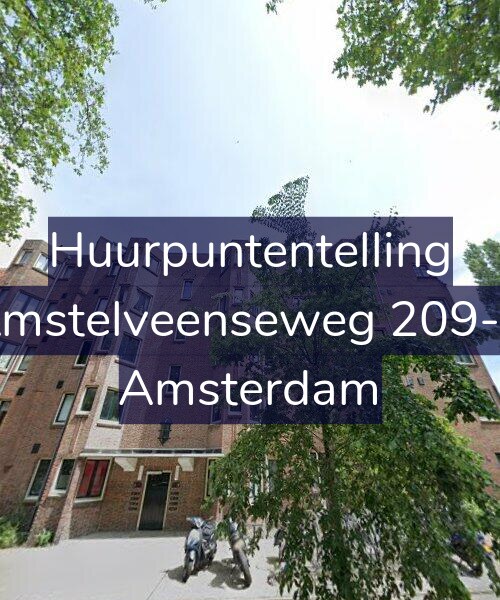 Foto gevel Huurpuntentelling voor Amstelveenseweg 209-C, Amsterdam