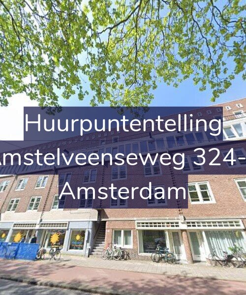 Foto gevel Huurpuntentelling voor Amstelveenseweg 324-4, Amsterdam