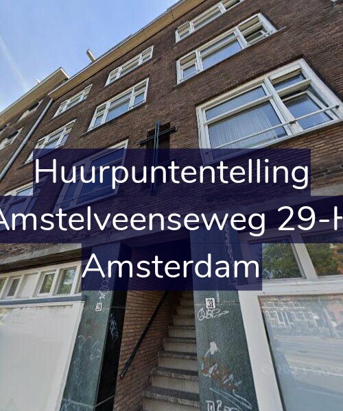 Foto gevel Huurpuntentelling voor Amstelveenseweg 29-H, Amsterdam