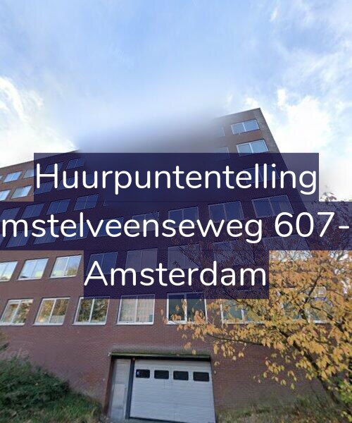 Foto gevel Huurpuntentelling voor Amstelveenseweg 607-D, Amsterdam